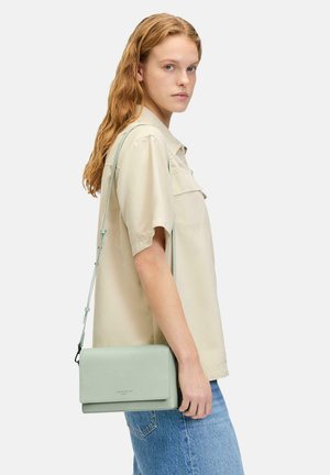 HILLA MITTEL - Sac bandoulière - ozeangrün