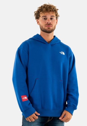 Felpa con cappuccio - bleu