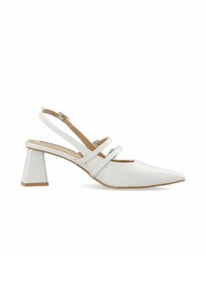 Bianco Escarpins - offwhitepatent