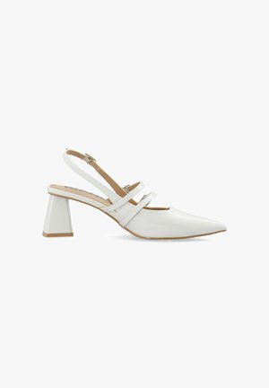 Bianco Escarpins - offwhitepatent
