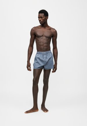 Calvin Klein Underwear, SLIM 3 PACK - Боксерки - black/goji berry/grisaille