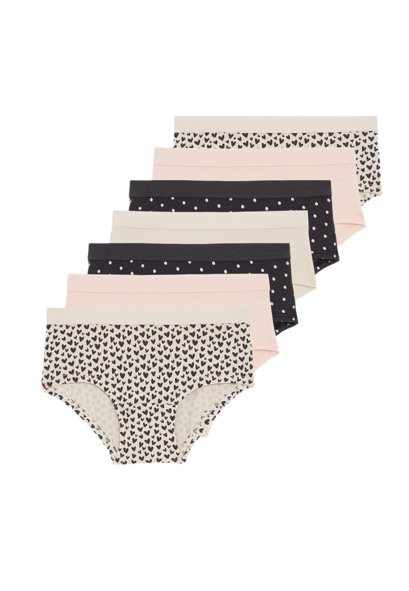 Marks & Spencer 7PK WITH STRETCH MONO - Trusser - black