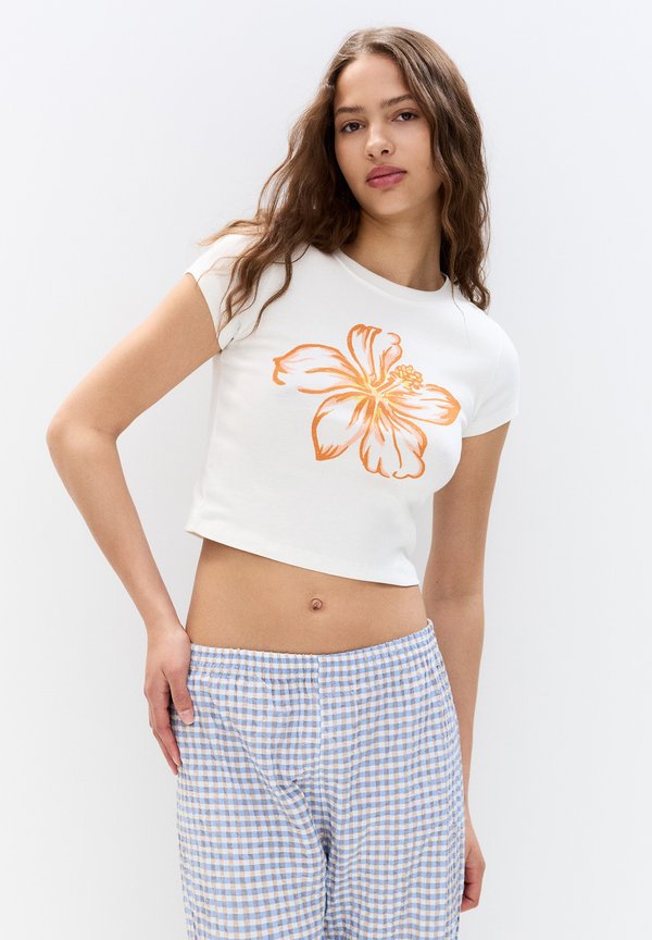 HIBISCUS FLOWER GRAPHIC - T-Shirt print
