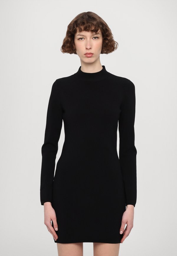 MOCK NECK MINI DRESS - Jumper dress