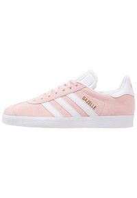 GAZELLE UNISEX - Zapatillas - vapour pink/white/gold metallic