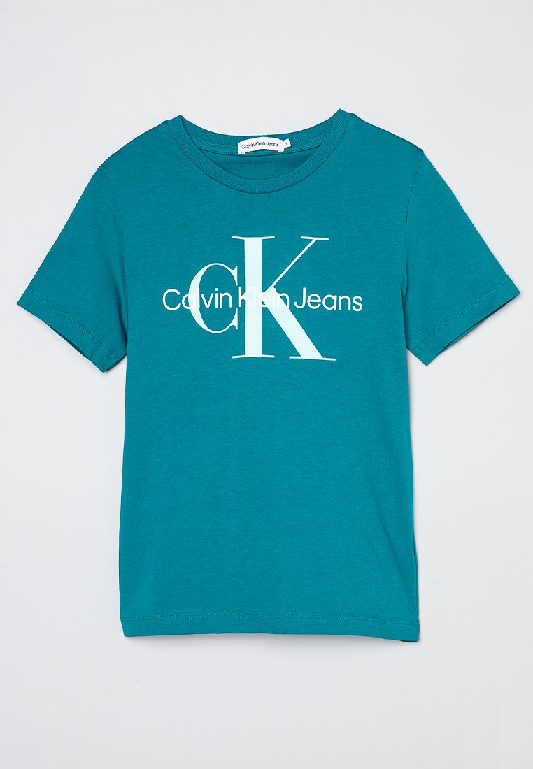 Calvin Klein T-shirt print petrol