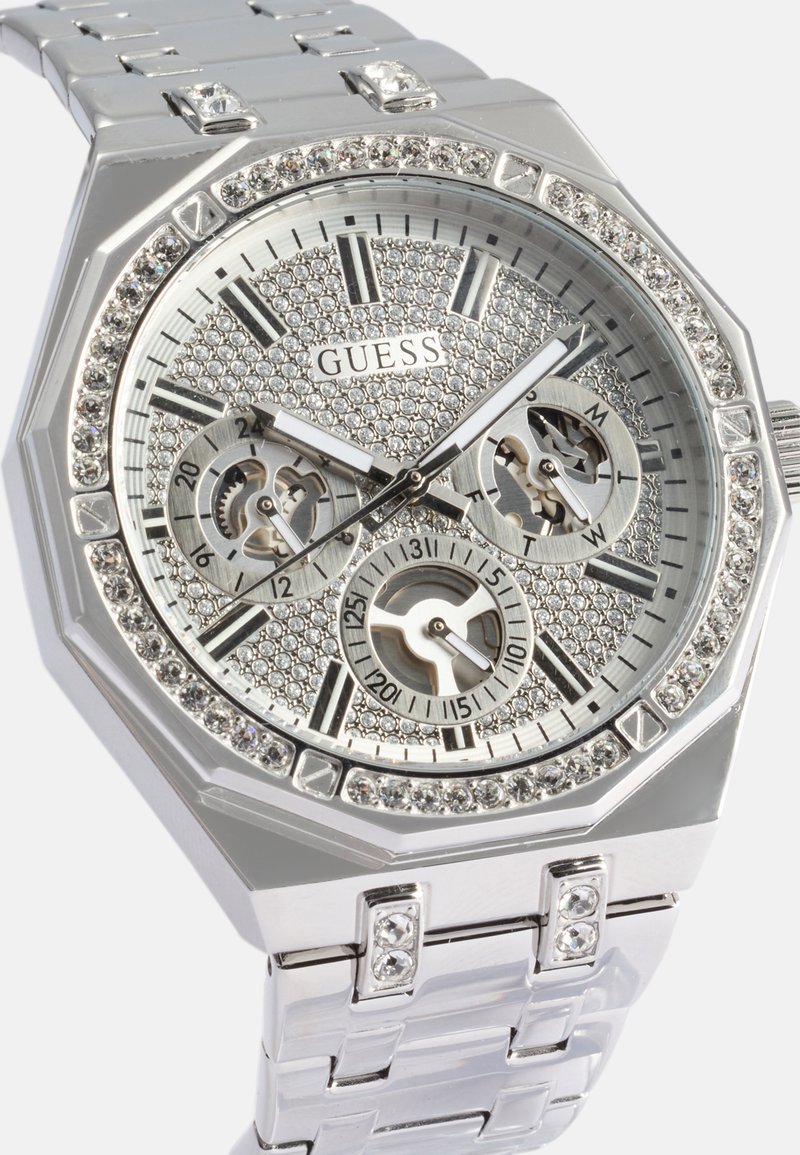 Guess KRYPTONITE UNISEX - Chronograph watch - silver  display picture 3