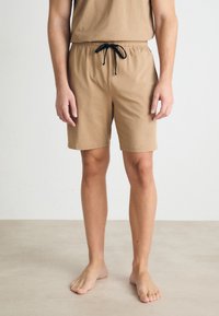 BOSS MIX MATCH SHORT - Donji dio pidžame - medium beige