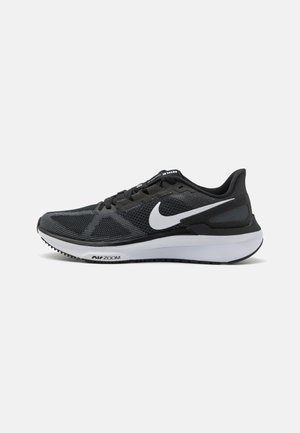 AIR ZOOM STRUCTURE 25 - Stabilty running shoes - black/white/dark smoke grey