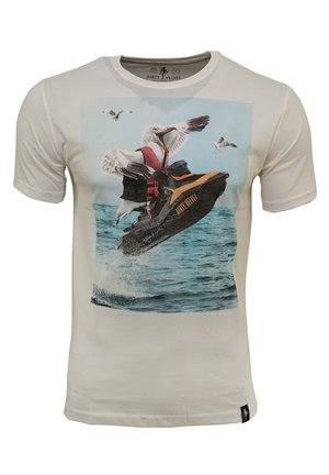 SKI GULL - Printtipaita - vintage white