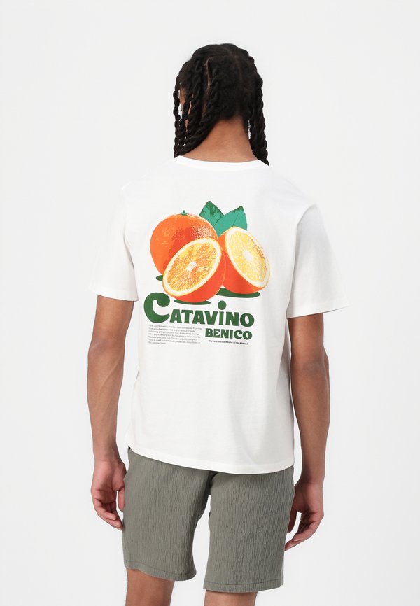 JORBRADLEY FRUITS TEE - T-Shirt print - cloud dancer