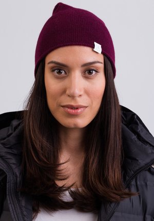 CASH-MERE Bonnet - cranberry rot