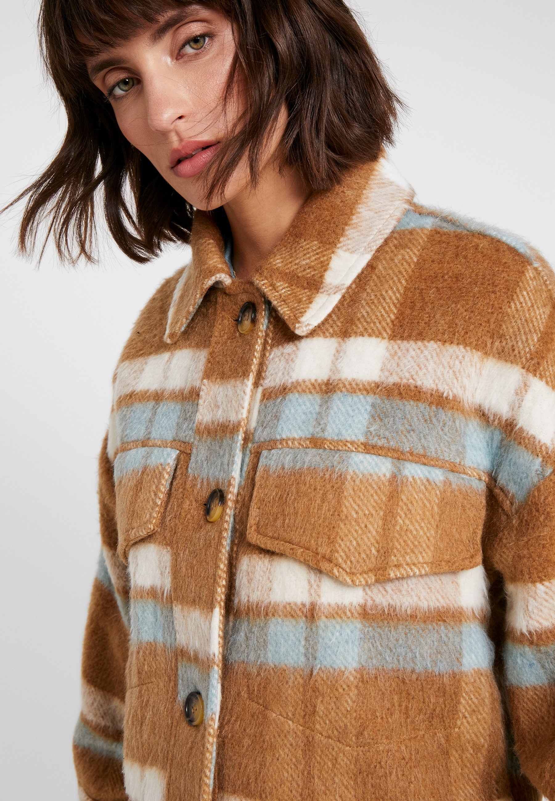 Soaked in Luxury Rosemary Jacket Lett Jakke Dame Brown Soaked in Luxury Rosemary Jacket Lett Jakke Dame Brown