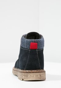 Friboo Botines con cordones - blue