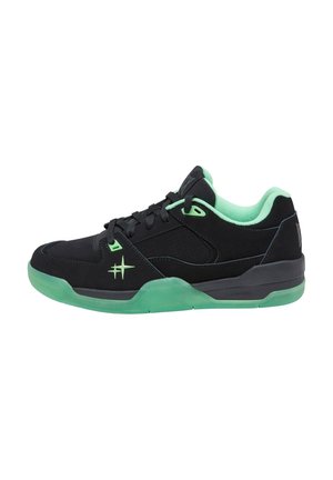 GLIDE GK - Sneakers laag - black green