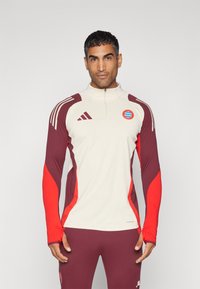 adidas Performance FC BAYERN M�NCHEN EU TRAINING TOP - Klubruházat - beige