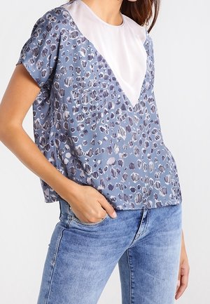 Blouse - blue