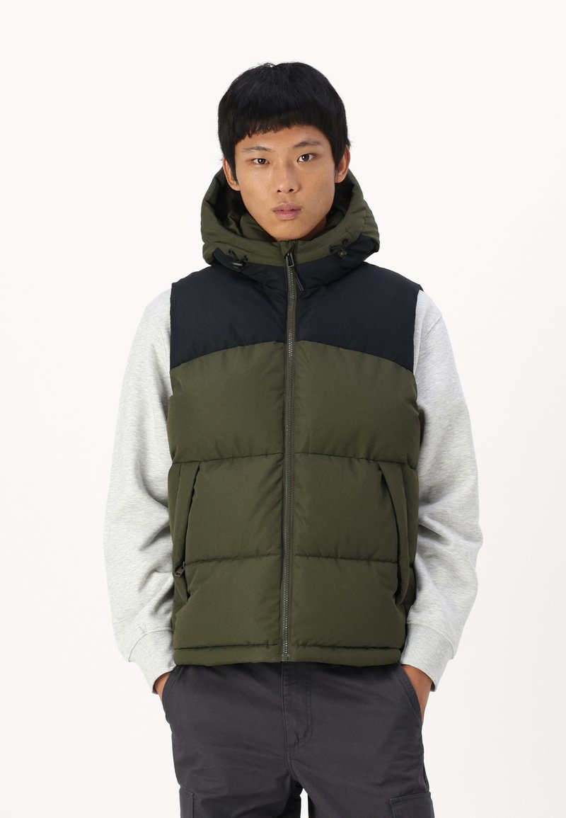 Jack & Jones JCOAERO - Strukirani kaput - forest night