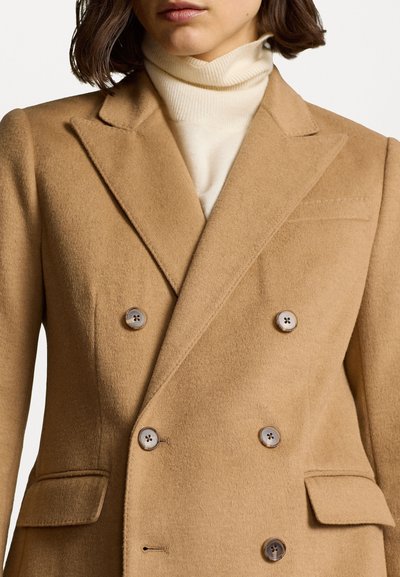 Polo Ralph Lauren BRUSHED WOOL BLEND BLAZER - Bleiseri - polo camel