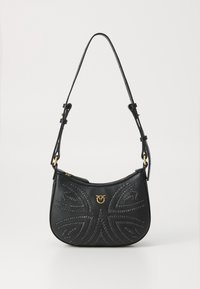 Pinko HALF MOON Sac à main nero/antique gold-coloured/noir