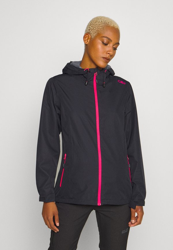 WOMAN JACKET FIX HOOD - Hardshelljacke