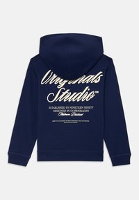 Jack & Jones Junior JORNORREBRO TYPO BACK - Sweat à capuche - ocean cavern