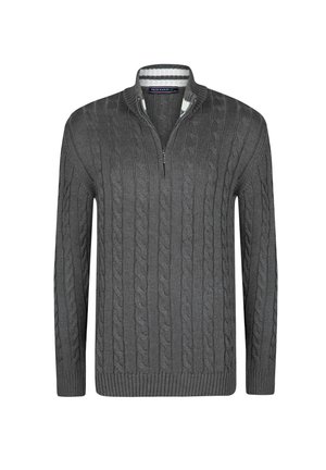 Strickpullover - anthracite
