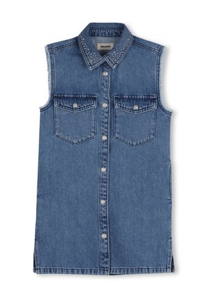 SLEEVELESS - Robe en jean - double stone/brossage