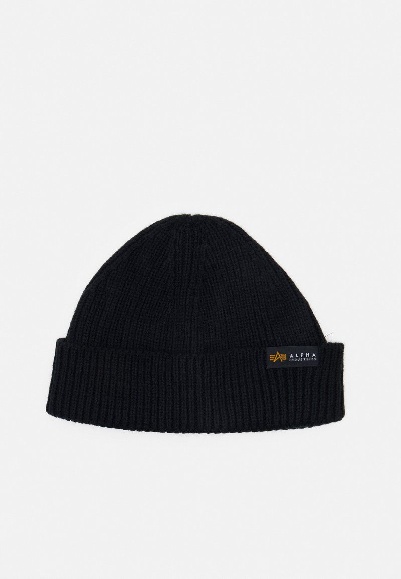 Alpha Industries - DOCKERS BEANIE UNISEX - Mütze - black, Vergrößern