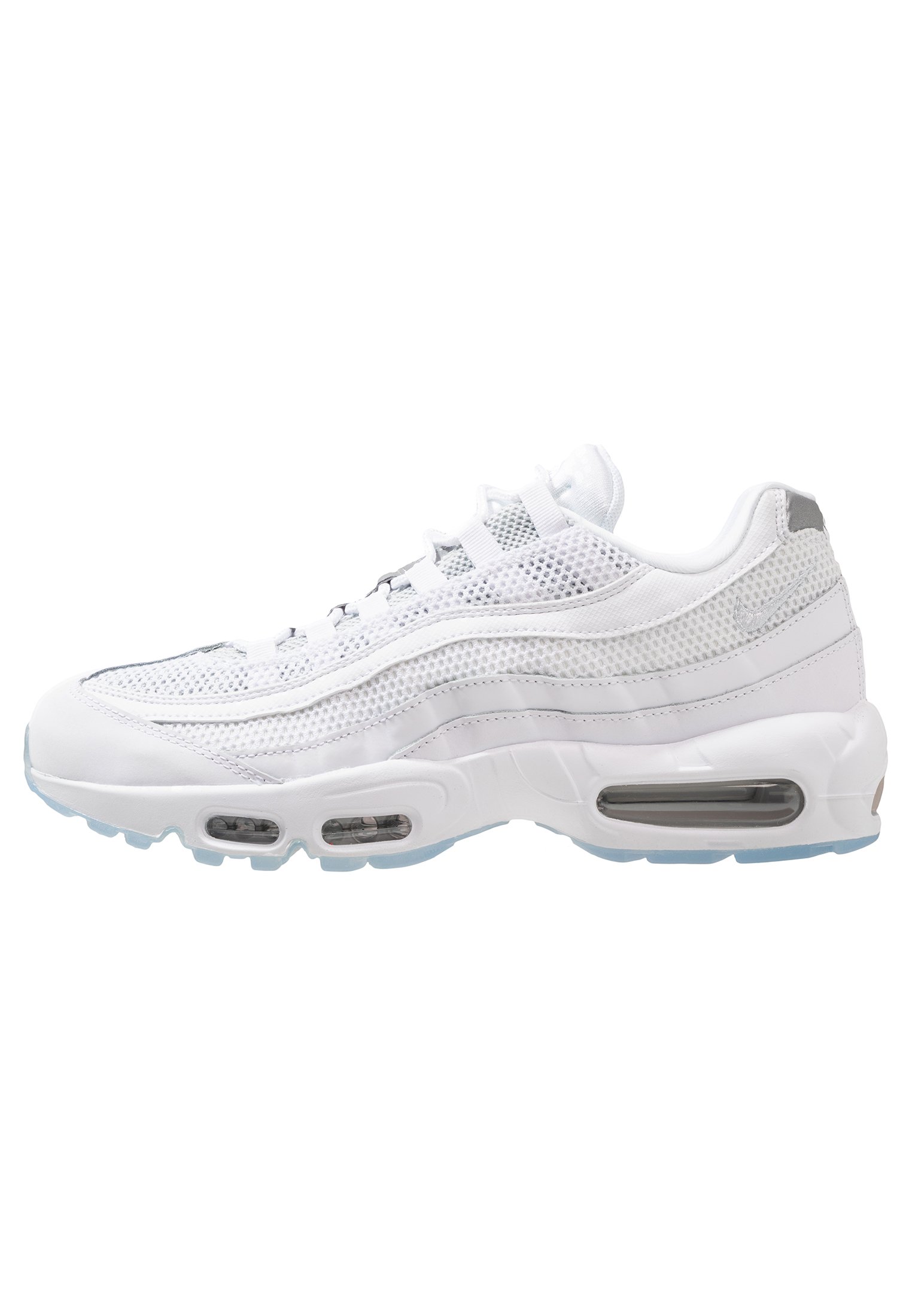 Nike Sportswear AIR MAX 95 ESSENTIAL - Sneaker low - white/pure  platinum/reflect silver/weiß - Zalando.de