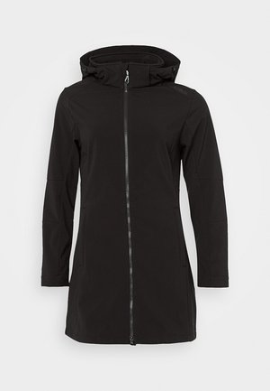 CMP WOMAN PARKA ZIP HOOD - Softshelljacke - nero