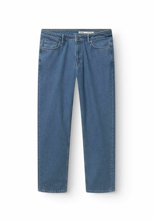 Jeans Straight Leg - mid blue denim