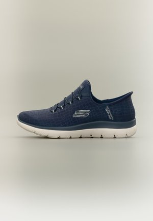 Skechers, SUMMITS - Маратонки - navy/silver-coloured