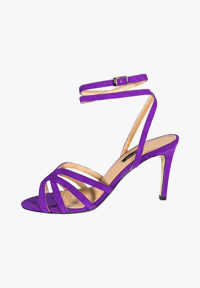GRETA - Sandales à talons hauts - royal purple