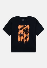 Name it NKMVAGNO 2 PACK - Camiseta estampada - dark sapphire/bright white