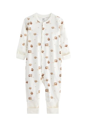PYJAMAS WITH FOLDOVER - Pižame - light dusty white