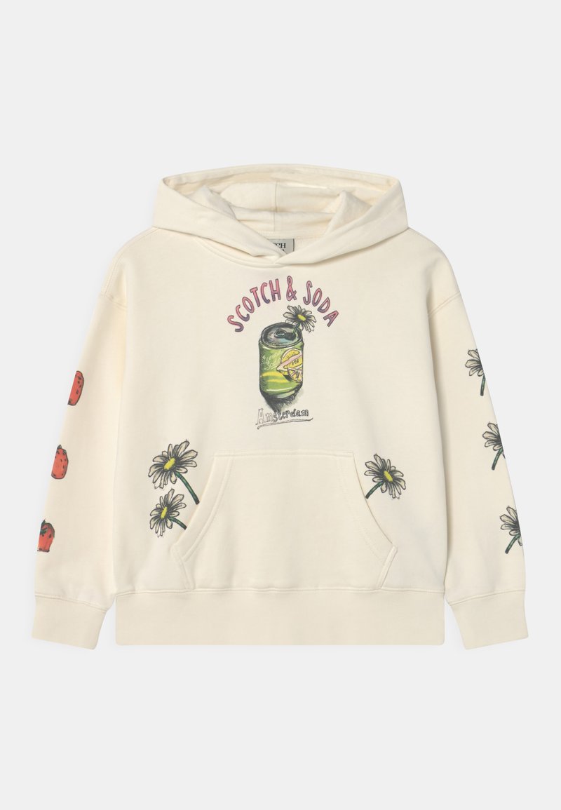 Scotch & Soda LOOSEFIT PICNIC ARTWORK HOODIE Sweatshirt vanilla