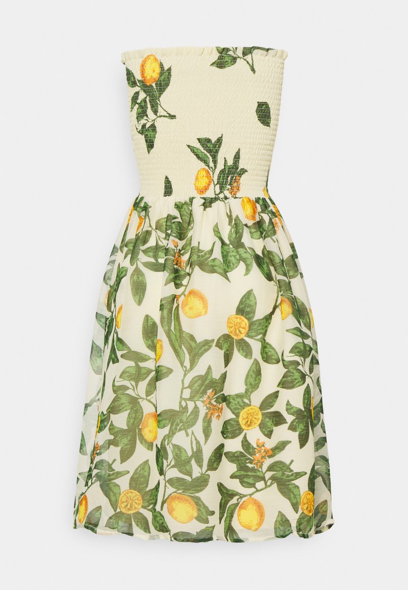 Damen Kleider | Object Petite OBJLEMON LONG SKIRT A PETIT Freizeitkleid sandshell/gelb - CW37438 Damen Kleider | Object Petite OBJLEMON LONG SKIRT A PETIT Freizeitkleid sandshell/gelb - CW37438
