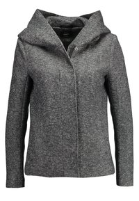 ONLY ONLNEWSEDONA LIGHT SHORT JACKET - Übergangsjacke - dark grey melange/dunkelgrau-meliert