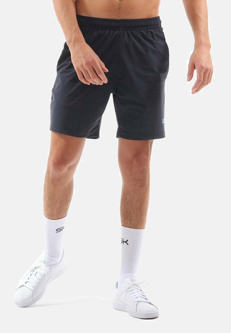Herren Shirts | SPORTKIND kurze Sporthose navy blau/dunkelblau - BW53520 Herren Shirts | SPORTKIND kurze Sporthose navy blau/dunkelblau - BW53520