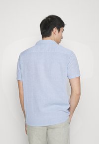 Pier One SHIRT-LINEN BLEND - Ing - light blue