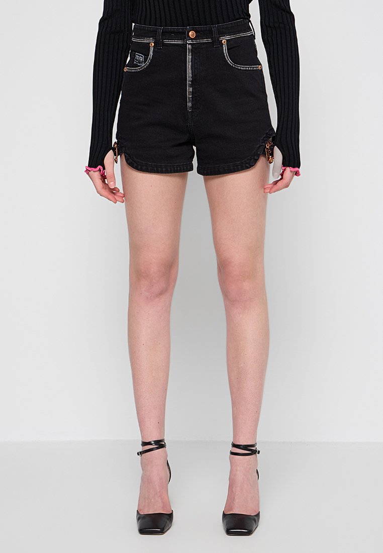 Versace Jeans Couture Jeansshort zwart