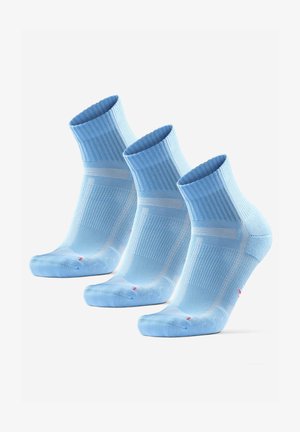 Danish Endurance QUARTER 3-PACK - Chaussettes de sport - white/blanc Danish Endurance QUARTER 3-PACK - Chaussettes de sport - white/blanc