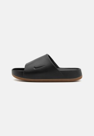 Nike Sportswear CALM - Pantuflas - black/medium brown