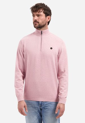 HALF-ZIP - Trui - light mauve