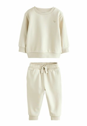 REGULAR FIT SET  - Mikina - ecru off white