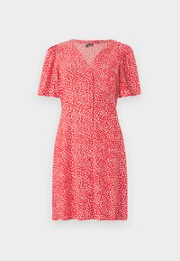 VMALBA SHORT DRESS - Kasdienė suknelė - fiery red/joey dot