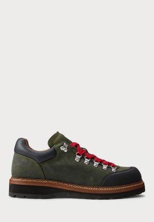 ALPINE LOW SUEDE TRAIL BOOT - Fűzős bokacsizmák - estate olive