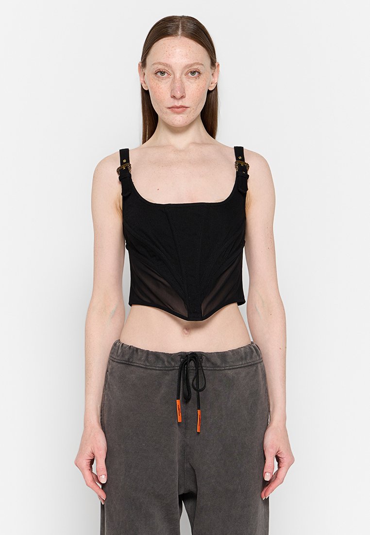 Versace Jeans Couture Top zwart