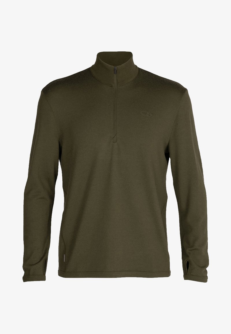icebreaker MERINO ORIGINAL HALF ZIP - Jersey de punto - OLIVE